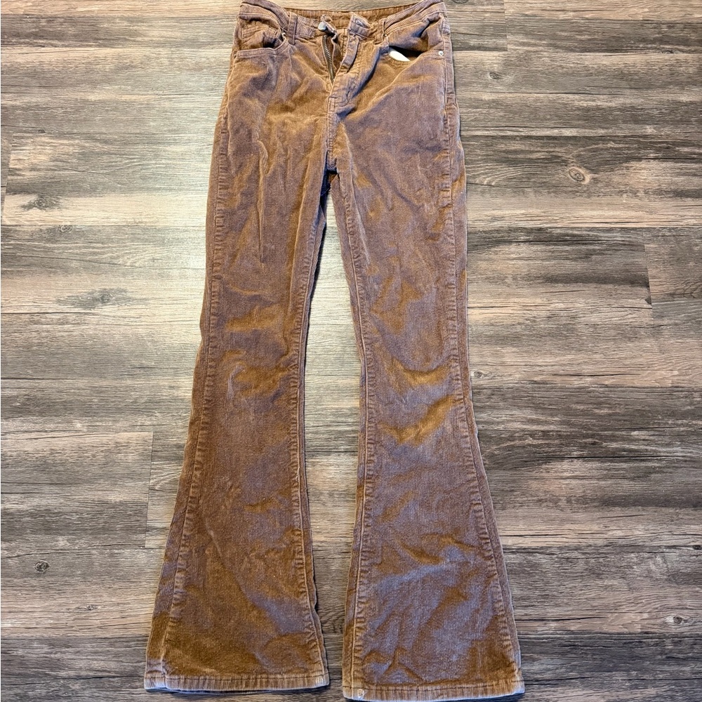 SHEIN Tan Corduroy Pants